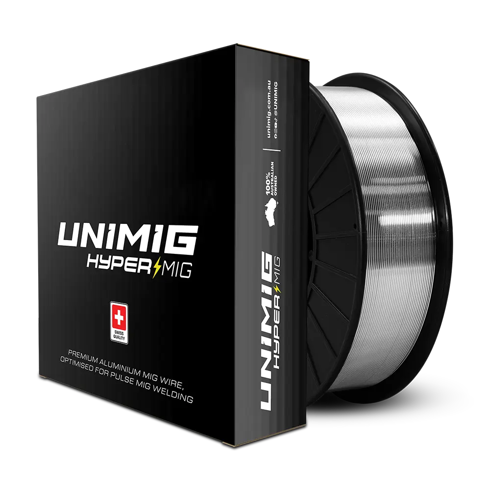 UNIMIG HyperMIG 5356 Aluminium MIG Wire Premium 2kg - Swiss — image 2