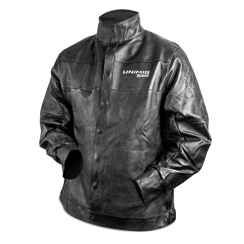 UNIMIG Rogue Full Leather Welding Jacket Model 203 | Electroweld — image 2