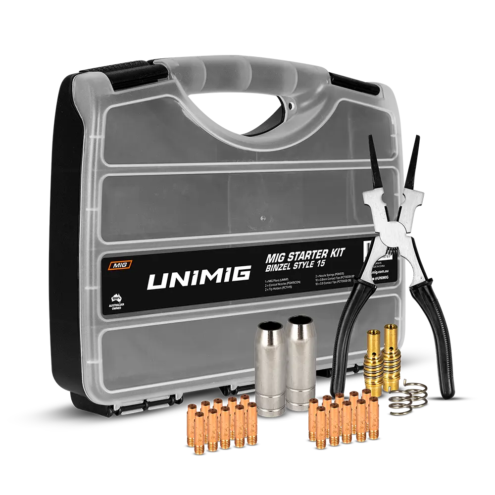 UNIMIG M15 Consumable Starter Kit Binzel Style UMSK15 — image 2