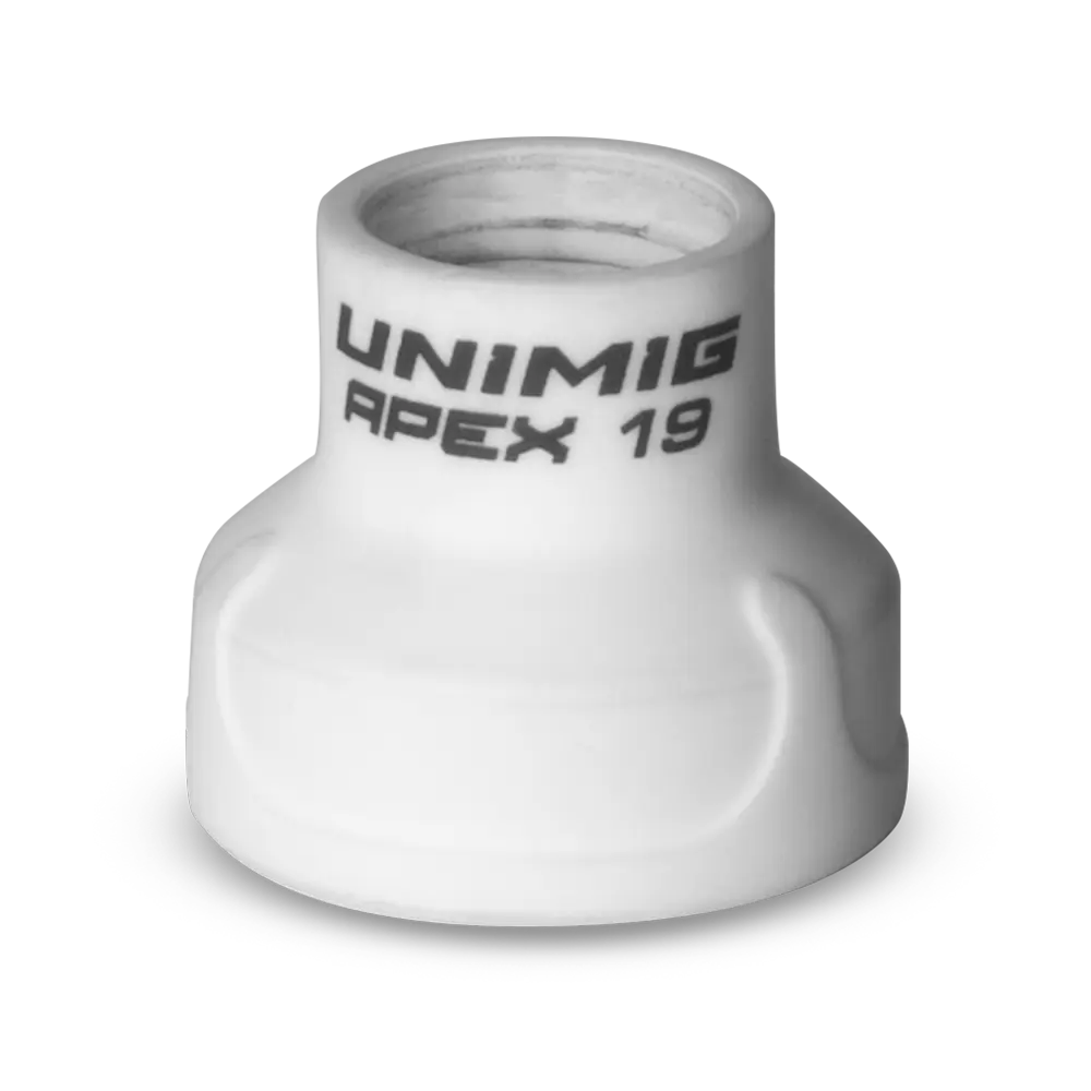 UNIMIG Apex Ceramic Tig Cup Size 19 Suits 9/17/18/20/26 U42023 — image 2