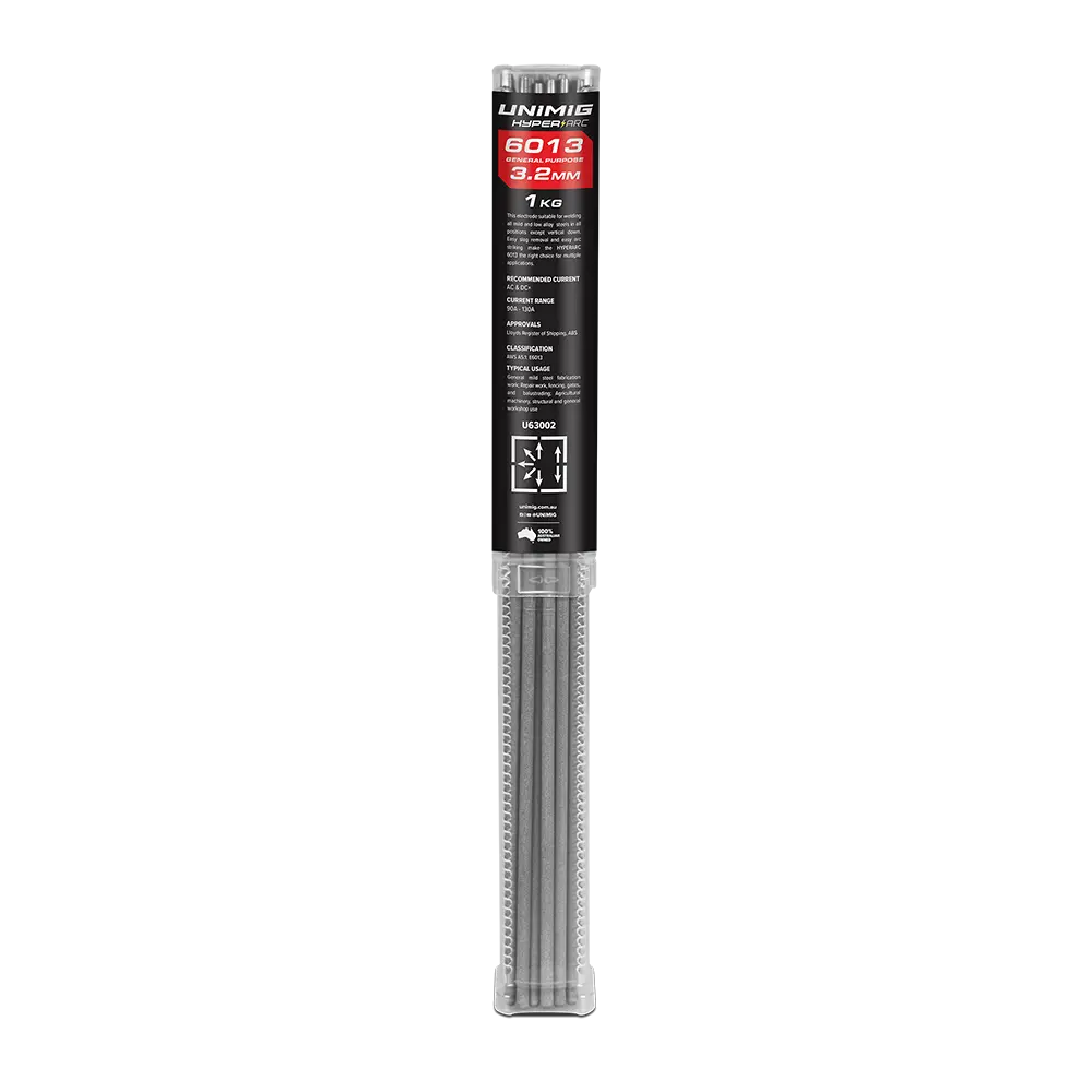 UNIMIG Hyperarc 6013 General Purpose Electrodes - 1Kg - 3.2MM — image 2