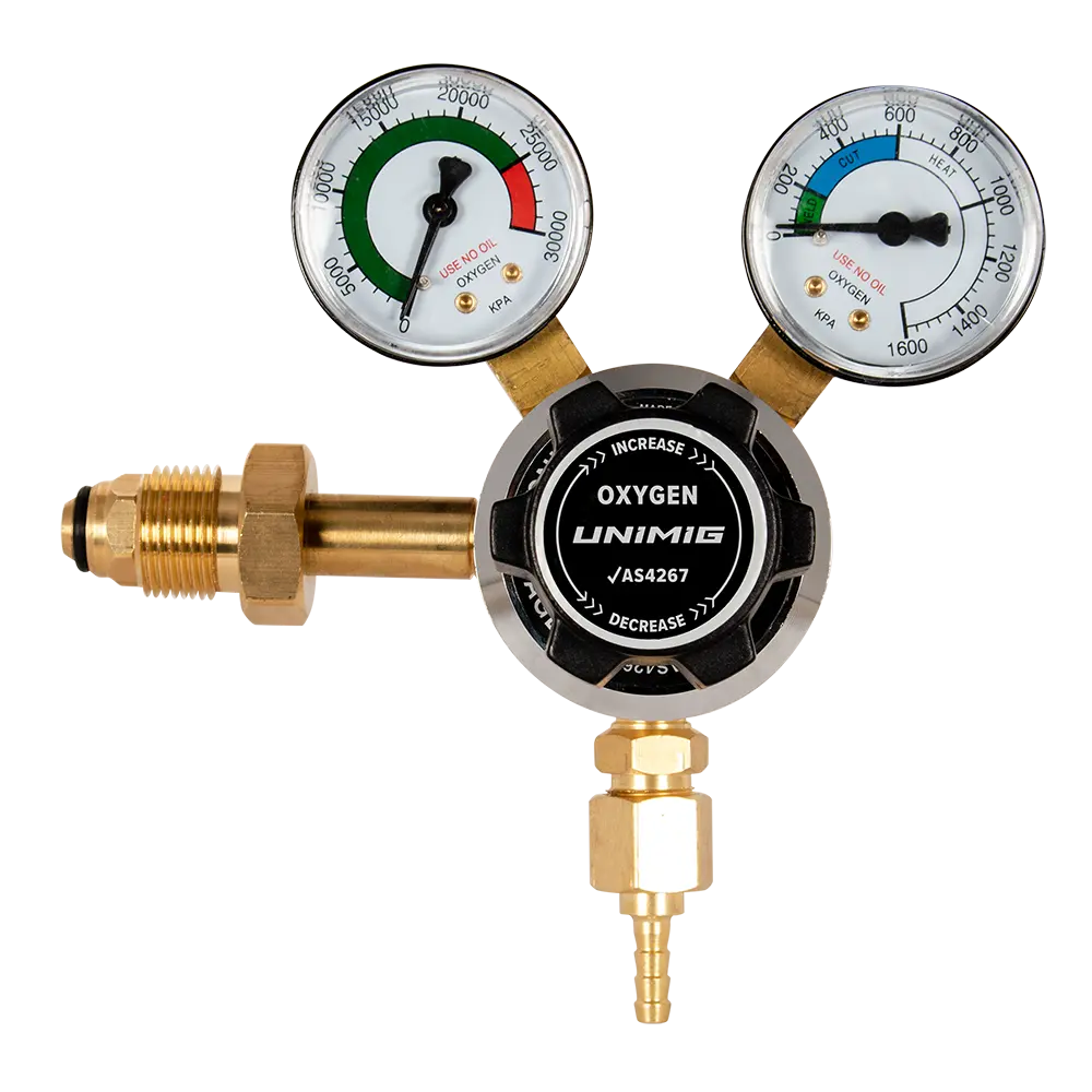 UNIMIG Oxygen Regulator Side Inlet SEOXYREG | Electroweld — image 2