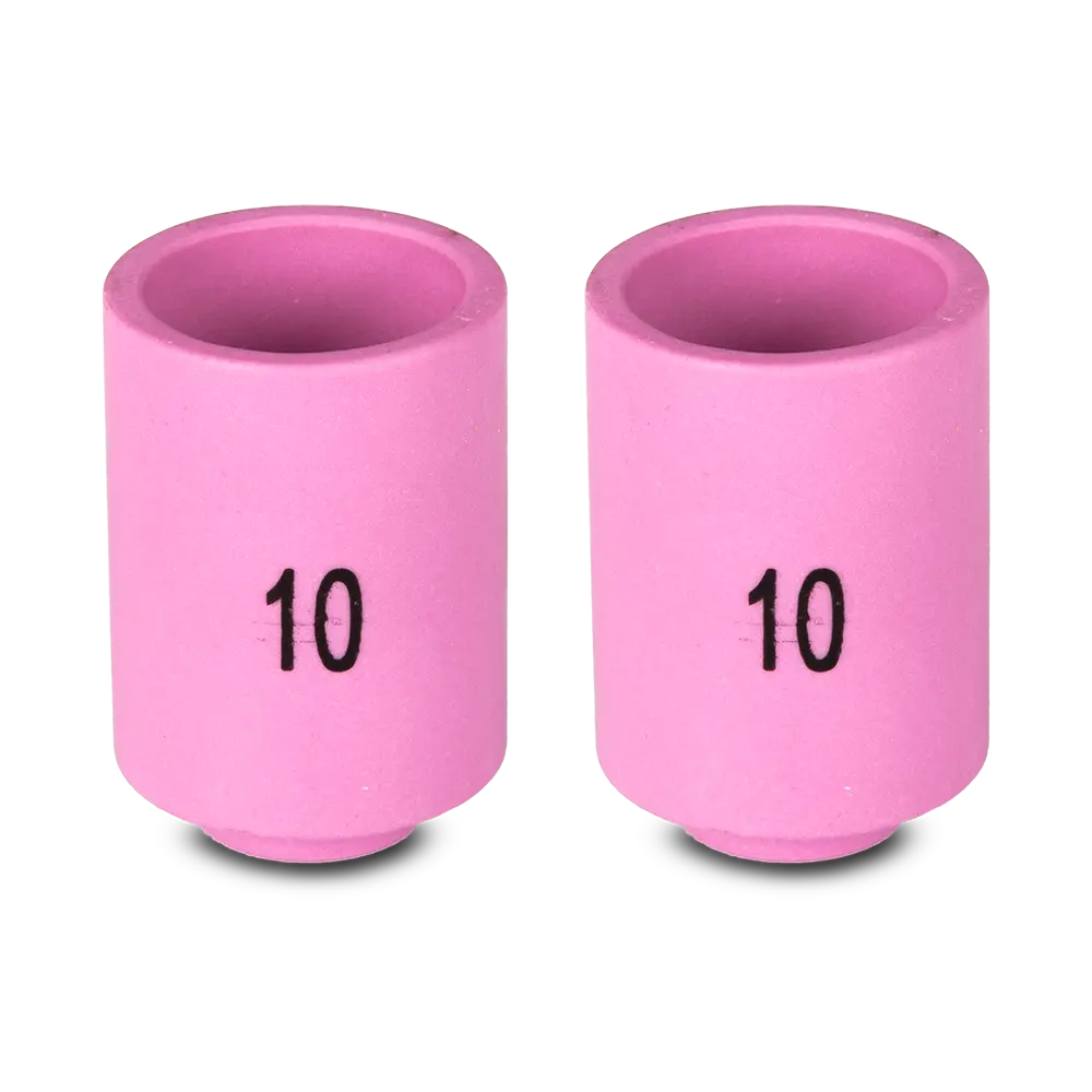 UNIMIG Ceramic Tig Cup Suits 9/20 Size 10 2-Pack P13N13 — image 2