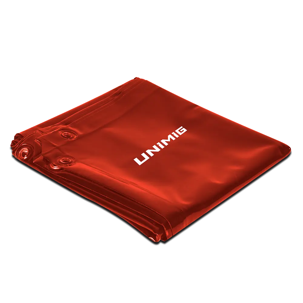 UNIMIG Welding Curtain Red XARWC | Electroweld — image 2