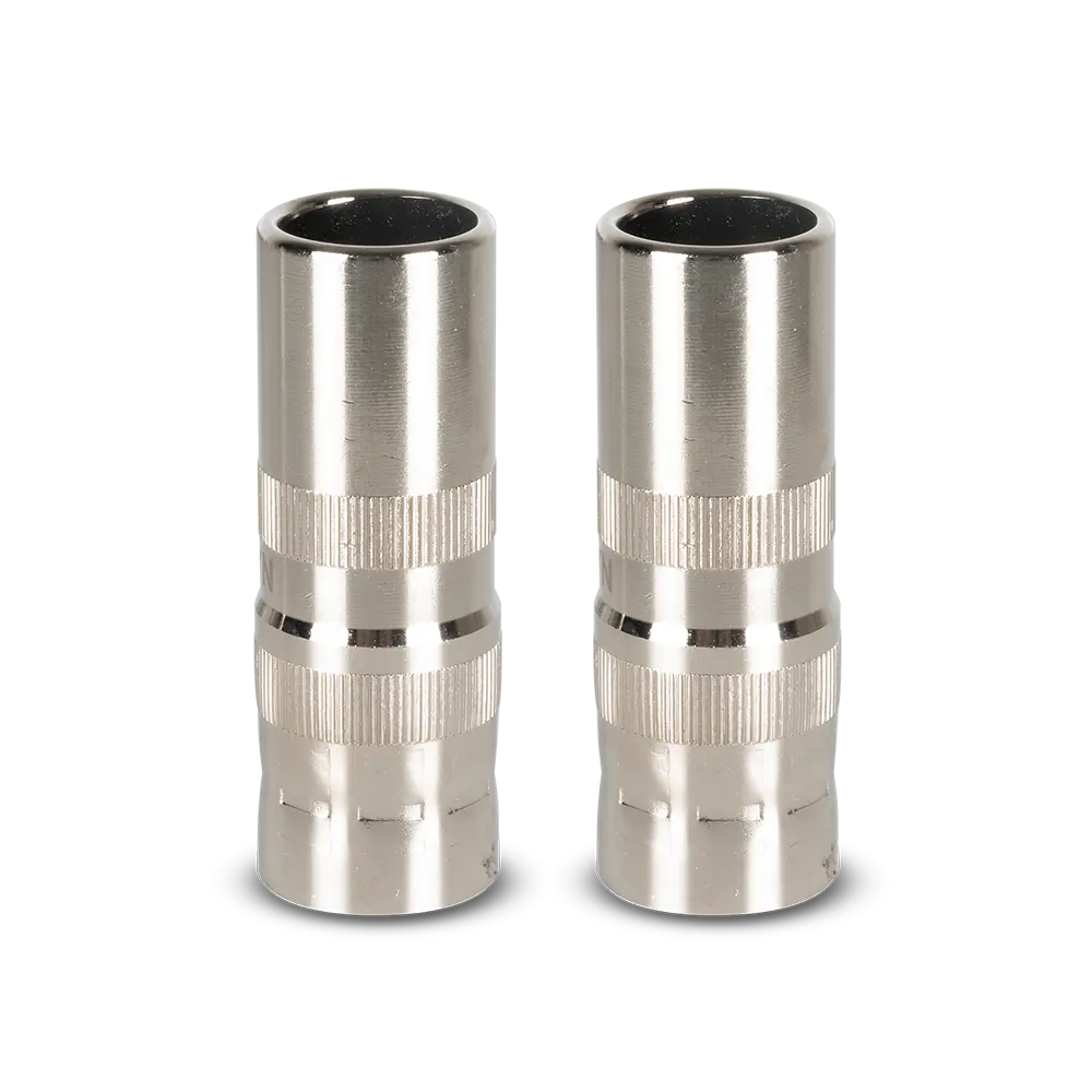 UNIMIG M350 Cylindrical Gas Nozzle With Insulator 2-Pack — image 2