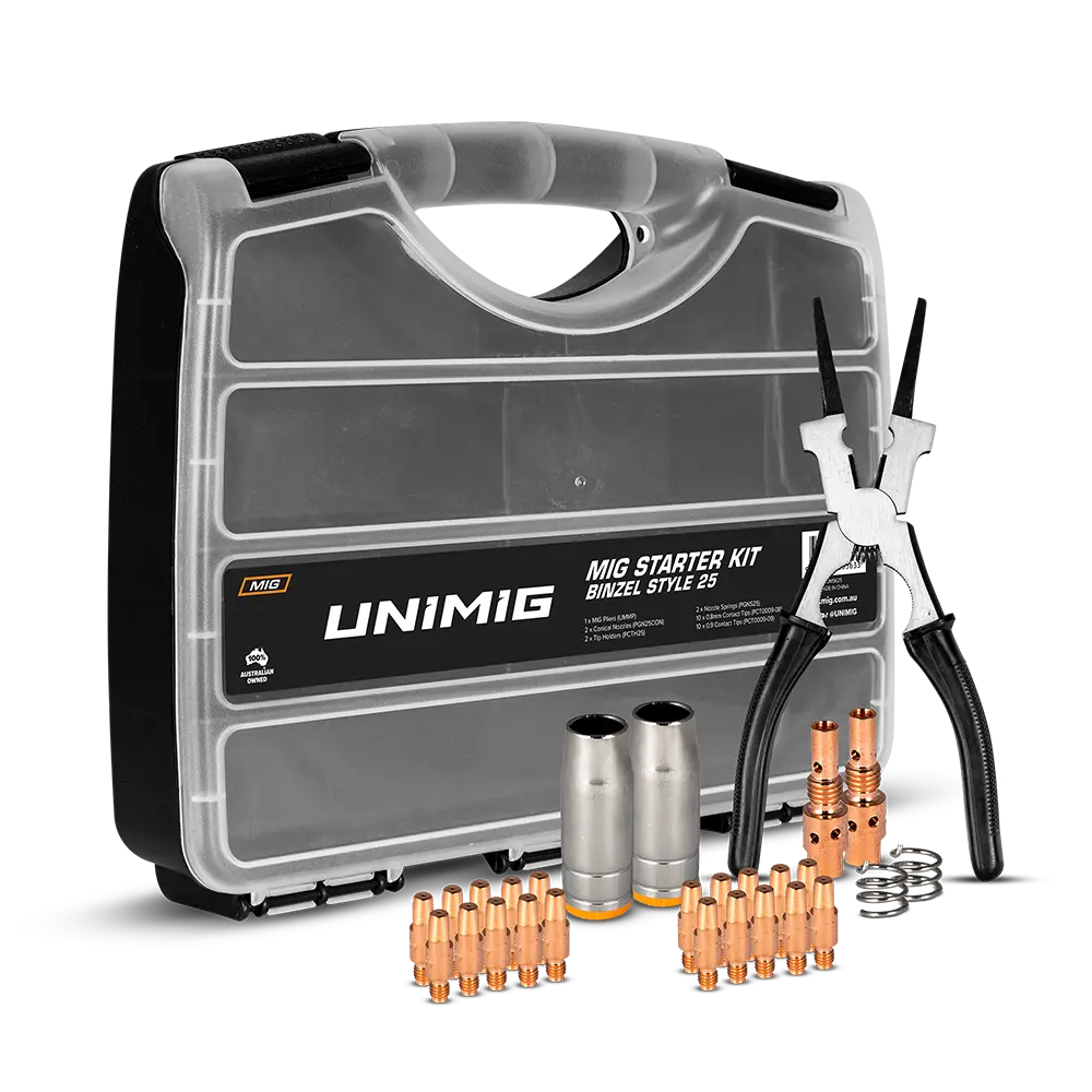 UNIMIG M25 Consumable Starter Kit Binzel Style UMSK25 — image 2